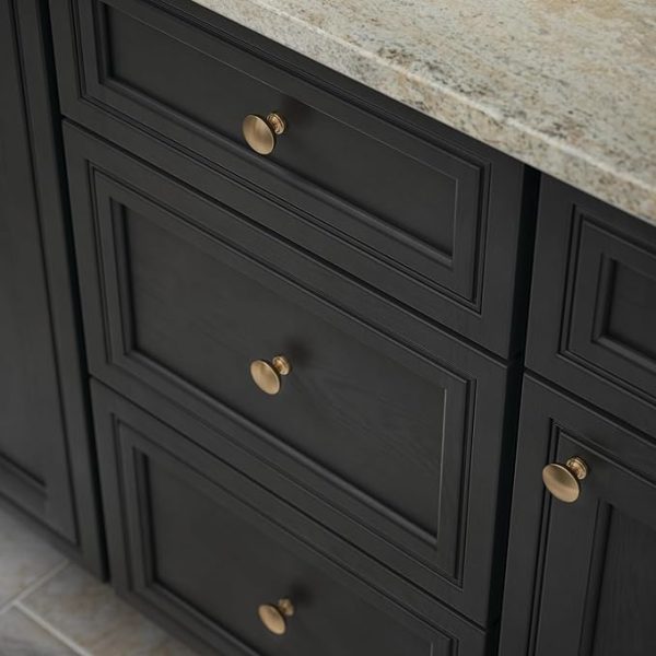 Franklin Brass Fulton (10-Pack) Cabinet Knobs Champagne Bronze Drawer Knobs Kitchen Cabinet Knobs for Dresser Drawers Pulls and Knobs 1-3/16" Closet Door Gold Knobs P29523Z-CZ-B - Image 5