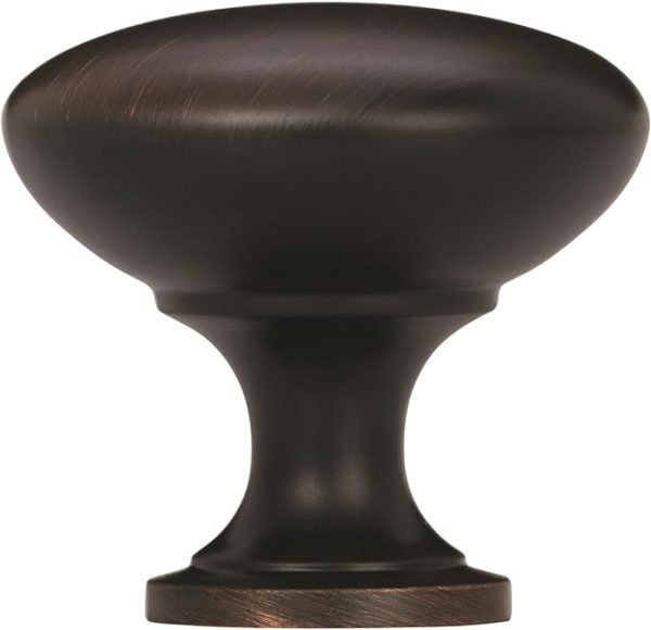 Amerock | Cabinet Knob | Oil Rubbed Bronze | 1-1/4 inch (32 mm) Diameter | Edona | 10 Pack | Drawer Knob | Cabinet Hardware - Image 2